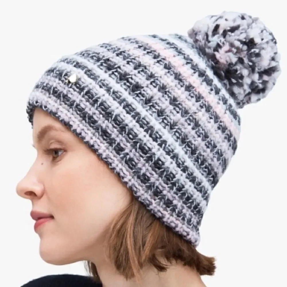 Kate ♠️ Spade Marled Beanie Hat!